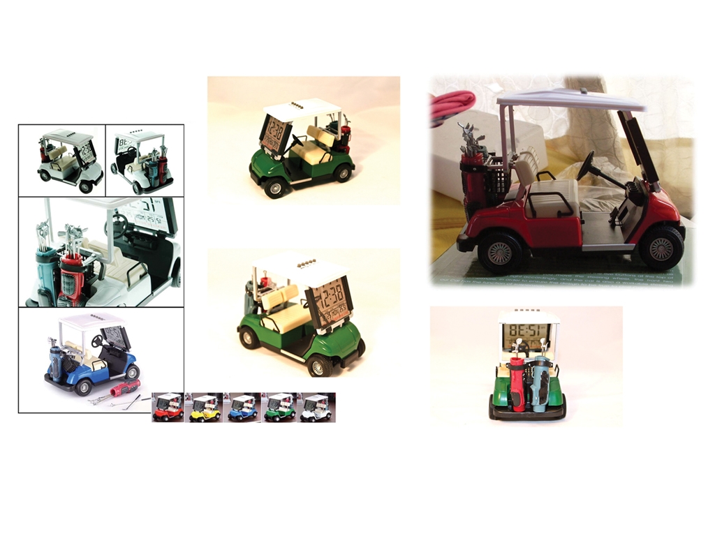 Golf Arabası  Saat - Takvim